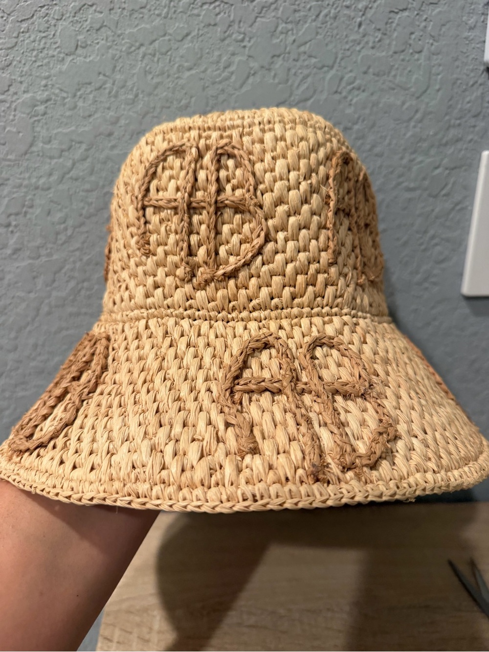Anine Bing - Cabana Bucket Hat in NaturalStraw - Picture 3 of 6